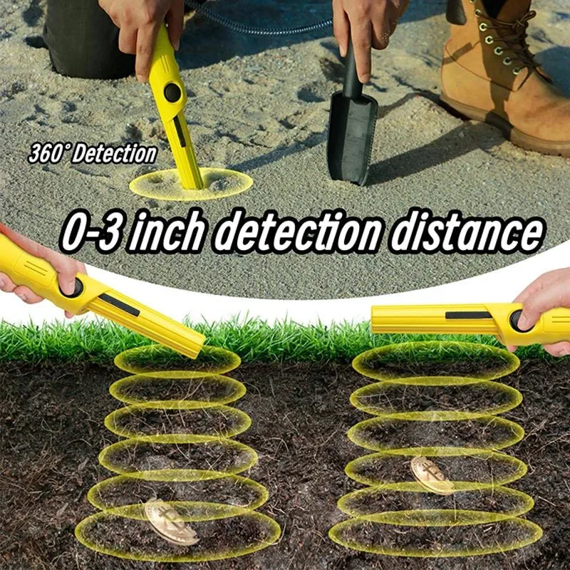 Waterproof Metal Detector Pinpointer -  Handheld Professional Locating  Metal Finder