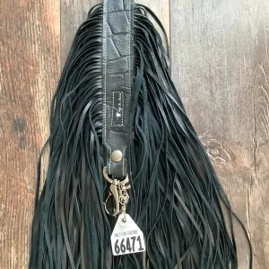 Western Mini Leather Fringe Strap 36" #66471