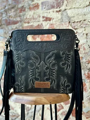 Wrangler Boot Stitch Fringe Bag
