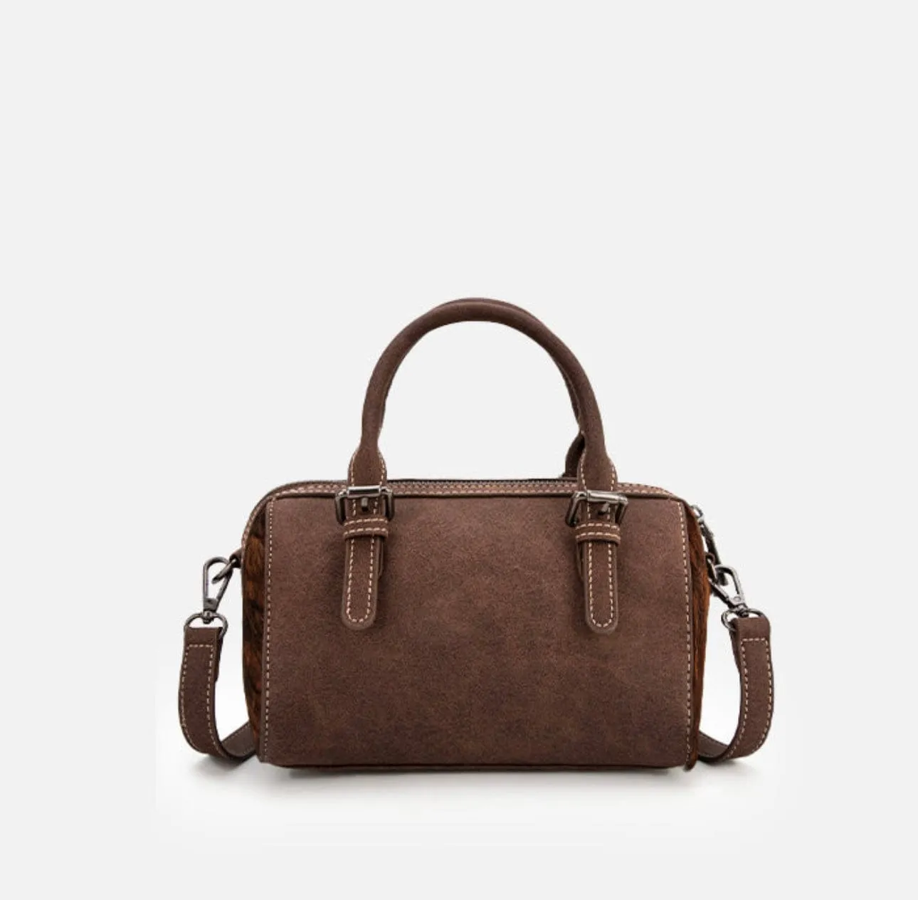 Wrangler Cowhide Barrel Bag