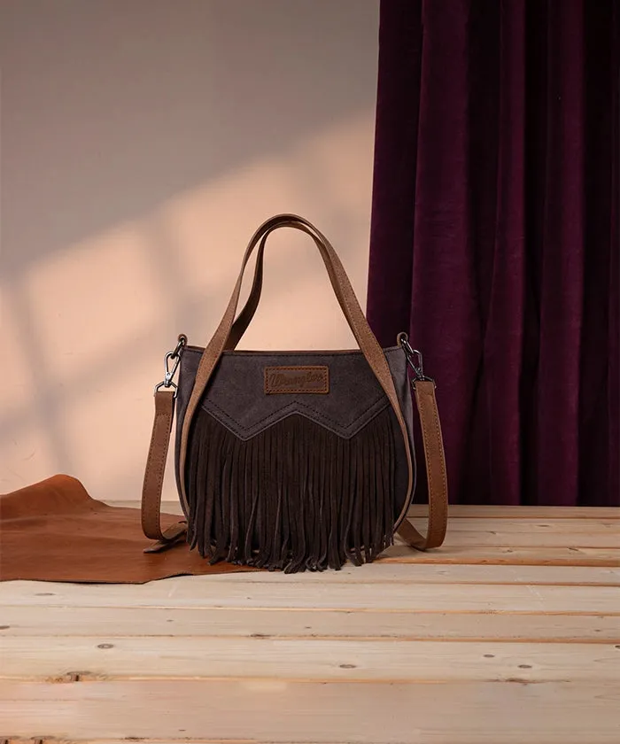 Wrangler Fringe Western Tote Bag